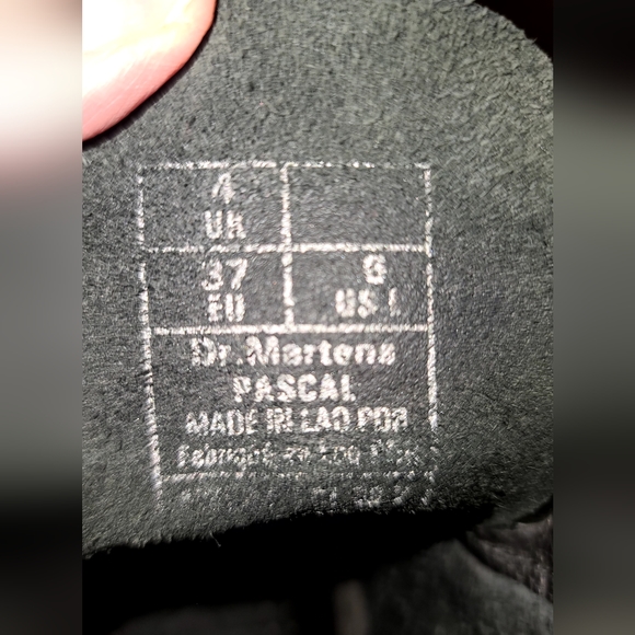 Dr. Martens Leather Black Boots - Picture 6 of 7